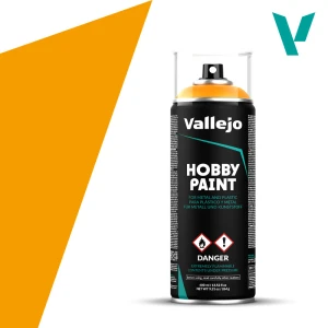 Vallejo Hobby Spray Paint - Sun Yellow  28.018 400ml. 