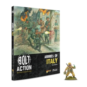 Armies of Italy with 'Desert Lightning' book miniature - Third Edition