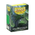 Dragon Shield Matte Dual: Apple Green & Silver