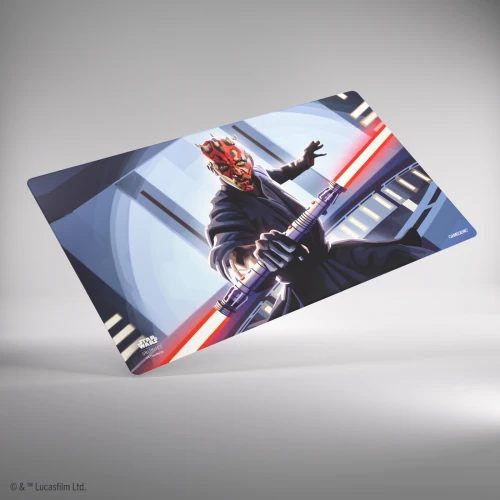 Gamegenic: Star Wars Unlimited  Game Mat - Darth Maul - premium Stitching