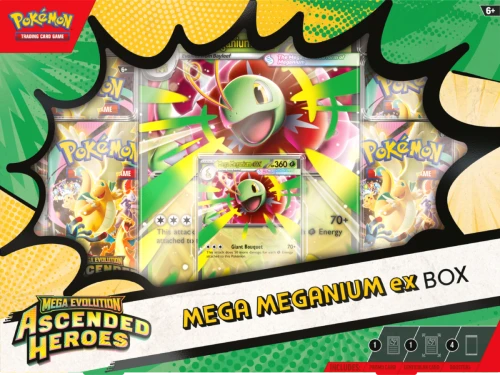 Pokémon TCG: Mega Evolution - Ascended Heroes - Mega Meganium Ex Box