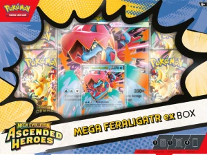 Pokémon TCG: Mega Evolution - Ascended Heroes - MegaFeraligatr Ex Box