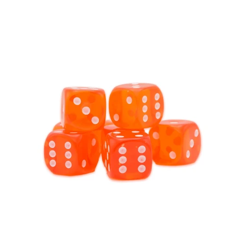 Fire Opal D6 Dice