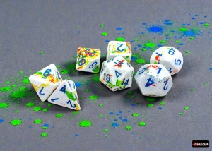 Chessex Brush Polyhedral Breezy/blue 7-Die Set