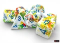 Chessex Brush Polyhedral Breezy/blue 7-Die Set