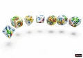Chessex Brush Polyhedral Breezy/blue 7-Die Set