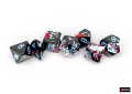 Chessex Brush Polyhedral Dark Side/blue 7-Die Set