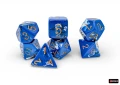 Chessex Brush Polyhedral Wavebreak/gold 7-Die Set