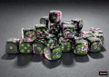 Chessex Brush Paintball/green 12mm d6 Dice Block (36 dice)
