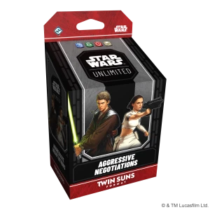 Star Wars: Unlimited - Twin Suns Format - Aggressive Negotiations - Anakin & Padme
