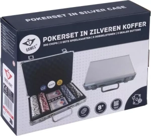 Zestaw do Pokera 200 Chips