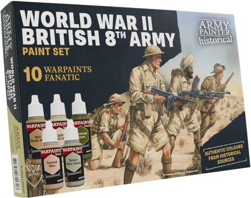 British 8th Army Paint Set - World War II