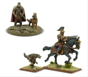 Roman Generals Foot and Mounted with Warhounds
