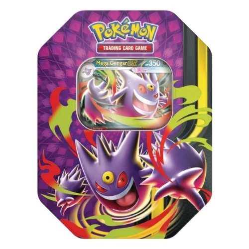 Pokemon TCG Mega Moonlit Tin Mega Gengar Ex