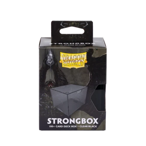 Dragon shield - Strongbox Clear  Black