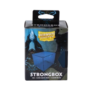 Dragon shield - Strongbox Clear  Blue