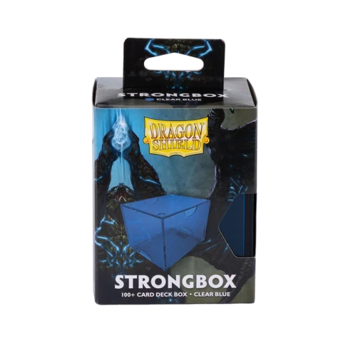 Dragon shield - Strongbox Clear  Blue