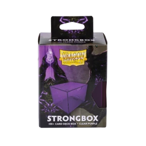 Dragon shield - Strongbox Clear  Purple