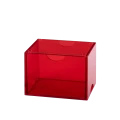 Dragon shield - Strongbox Clear Red