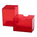 Dragon shield - Strongbox Clear Red