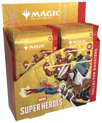 Magic the Gathering: Marvel Super Heroes - Collector Booster Box