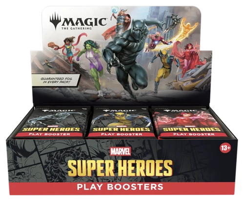  Magic the Gathering: Marvel Super Heroes - Play Booster Box