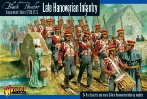 Napoleonic Hanoverian Line Infantry Regiment Plastic Boxed Set