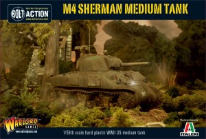 Bolt Action: M4 Sherman (75) plastic boxed set