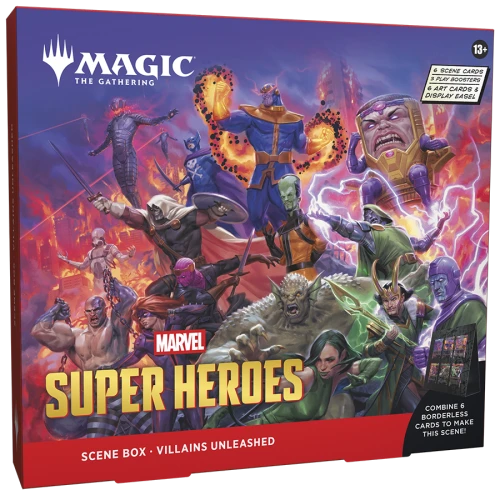  Magic the Gathering: Marvel Super Heroes - Scene Box - Villains Unleashed