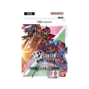 Gundam Card Game: Zeon’s Rush Starter Deck ST03