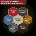 Combat Se7ens - Black Relic Armour