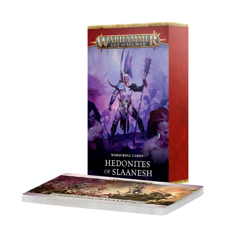 Warscroll Cards: Hedonites of Slaanesh 4ed