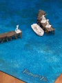 Ocean Gaming Mat 90x90 cm