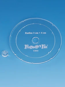 High-Angle Fire Weapon Template, 4 cm radius