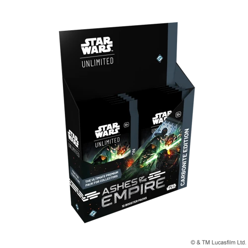  Star Wars: Unlimited: Ashes of the Empire - Carbonite Booster Display
