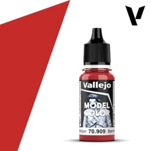 Vallejo Model Color Vermillion (032) 70.909 18ml.