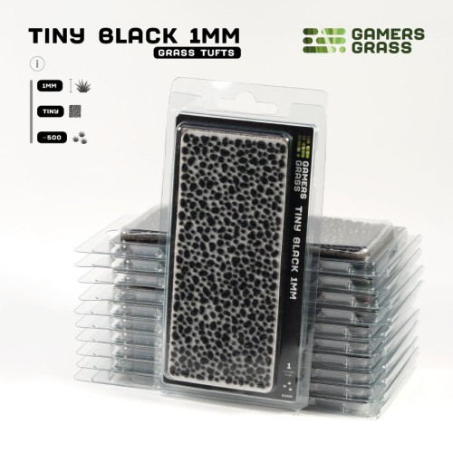 Tiny Tufts Black