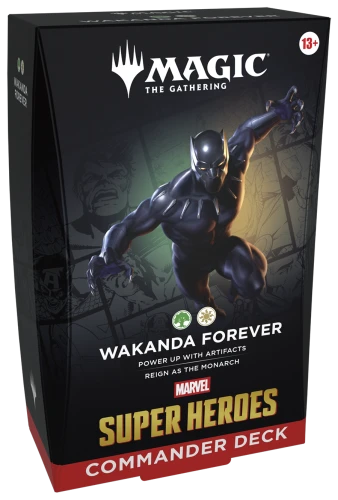 Magic the Gathering: Marvel Super Heroes - Commander Deck - Wakanda Forever