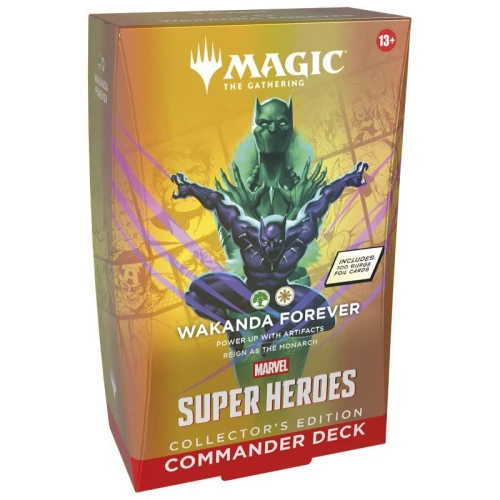 Magic the Gathering: Marvel Super Heroes - Commander Deck Collector's Edition - Wakanda Forever