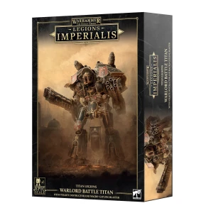 Legions Imperialis: Warlord Titan with Volkite Destructor and Macro-Gatling Blaster