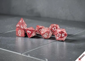 Speckled Lava Stone Polyhedral 7-Dice Set