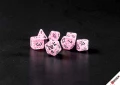 Speckled Pink Polyhedral 7-Dice Set