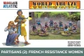 Partisans (2) French Resistance Women