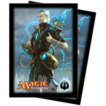 Magic - 80 Sleeves - Dragon's Maze - Vertical Deck Protector - Izzet