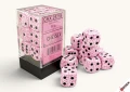 Speckled Pink - zestaw kości k6 16mm (12 kości)