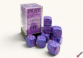 Speckled Purple Passion - zestaw kości k6 16mm (12 kości)