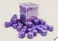 Speckled Purple Passion - zestaw kości k6 12mm (36 kości)