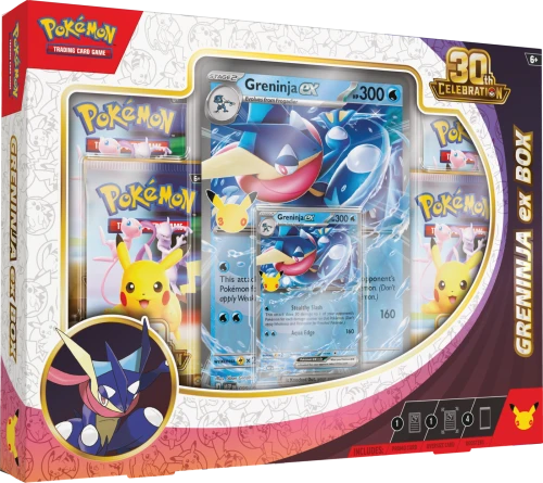 Pokémon TCG: 30th Celebration - Ex Box - Greninja ex