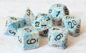 Zestaw Kości Chessex Speckled Exclusive - Forget Me Not