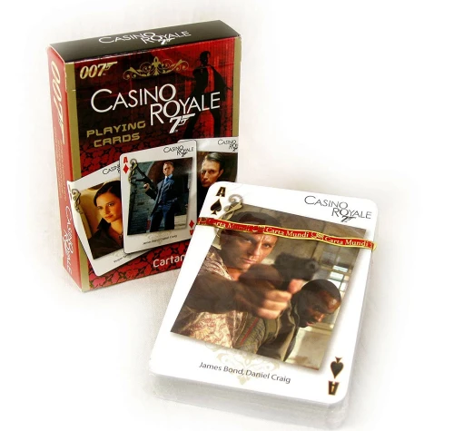 Karty Casino Royale - 007 - Uszkodzone